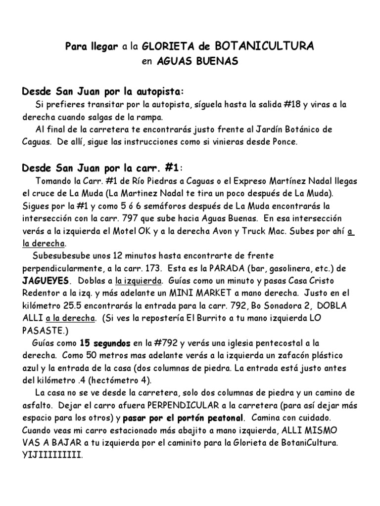 1 Cómo Llegar a La Glorieta PDF