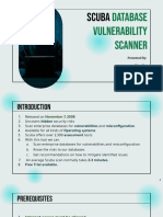 Scuba: Database Vulnerability Scanner