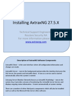 Installing AxtraxNG 27 X