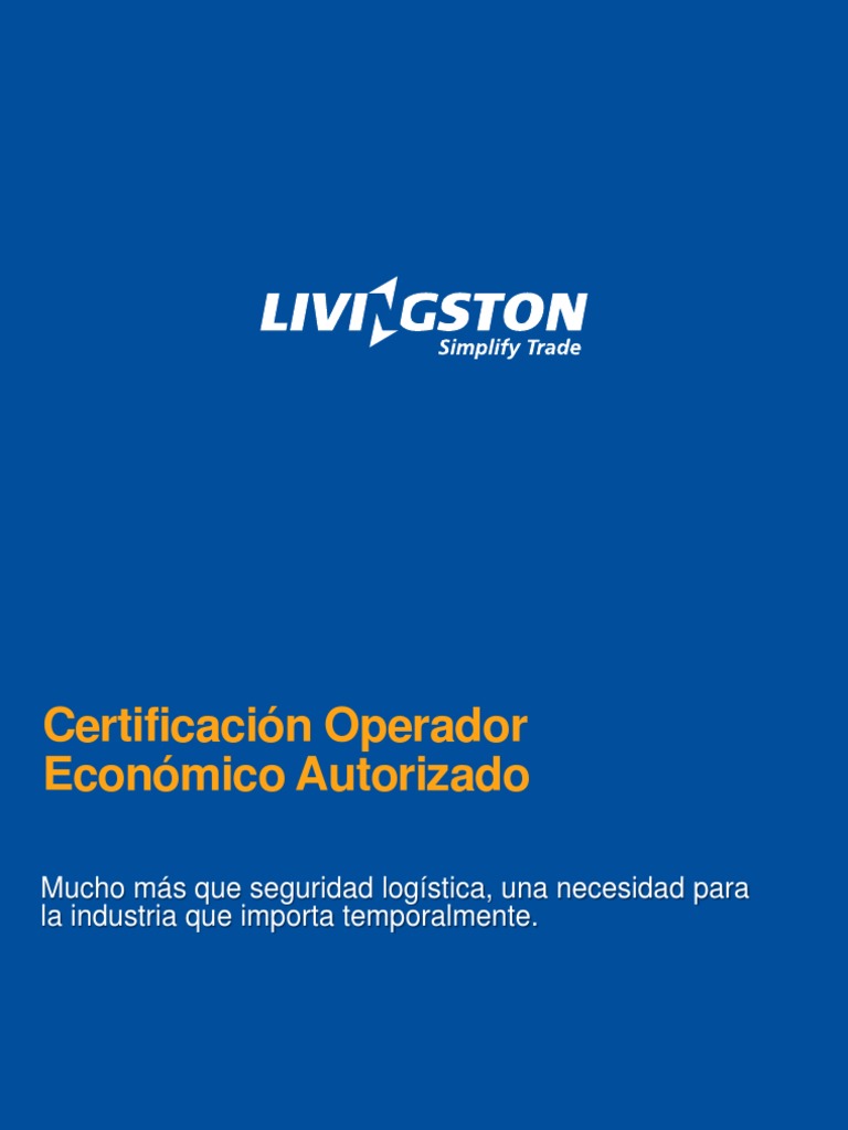 Requisitos Certificación OEA México | PDF | aduana | El comercio ...