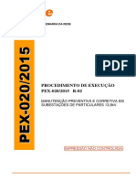 Pex-020 Manutenção Preventiva e Corretiva em Subestações de Particulares 13,8KV