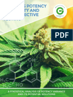 Cannabis Potency Variability and Cost-Effective Testing