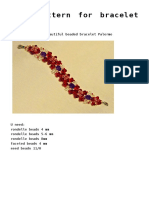 Free Pattern For Beautiful Beaded Bracelet Palermo