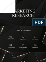 Marketing Research