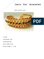 Free Pattern For Beaded Bracelet Sona