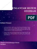 Pengantar Sistem Otomasi