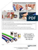 Self-Install™ Is Now Available in Four Sizes For RG 6 & 59