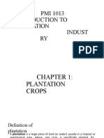 Chapter 1 Introduction To Plantation Industry