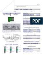 Casing 13 3/8" J-55 61.00 Lb/pie BCN: Datos Técnicos