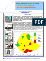 Annual Climate Bulletin - 2021