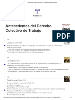 Antecedentes Del Derecho Colectivo de Trabajo - Araceli Michimani Garcia