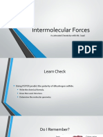 Chapter 12.2 - Intermolecular Forces