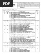 DCE - Sem-3 - OOPJ Practical List