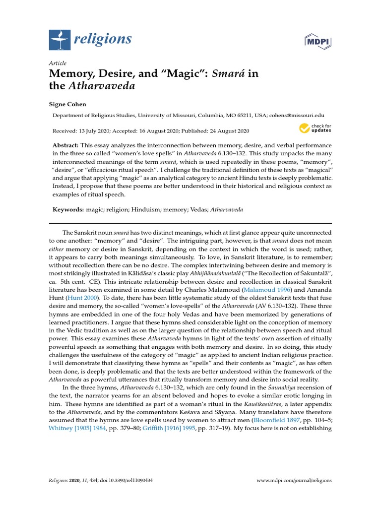 religions-memory-desire-and-magic-smar-the-atharvaveda-pdf