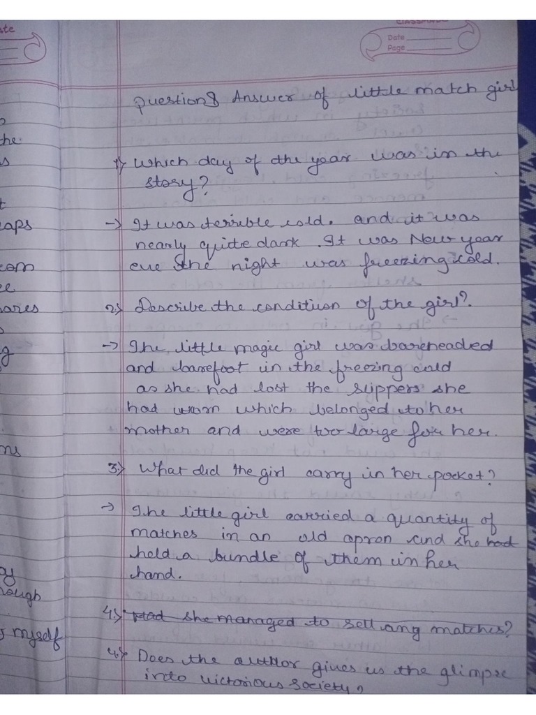 Little Match Girl PDF PDF