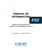 Manual de Internacion