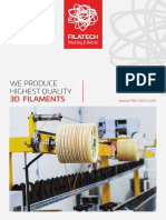 We Produce Highest Quality: 3D Filaments