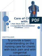 Chapter 4 Care of Client With Pain