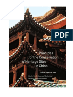 Agnew, N. y Demas, M. Principles For Conservation Heritage Sites in China. 2004