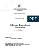 Rapport de Stage de Bobinage EL