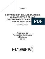 Tema 5 - Contribuição Do Laboratório No Diagnóstico de Doenças Causadas Por Micobacterias
