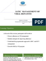 Programatic Management of Viral Hepatitis: Ministry of Health National HIV and Hepatitis Program 2021