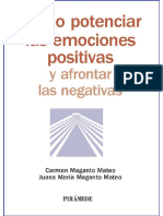 Cómo Potenciar Las Emociones Positivas y Afrontar Las Negativas - Carmen Maganto Mateo