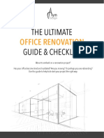 The Ultimate Guide & Checklist: Office Renovation