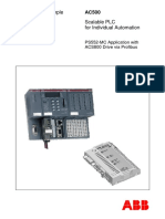 PS552-MC Application With ACS800 Drive Via Profibus