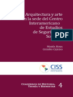 Arquitectura y Arte en La Sede Del Centro Interamericano de Estudios de Seguridad Social