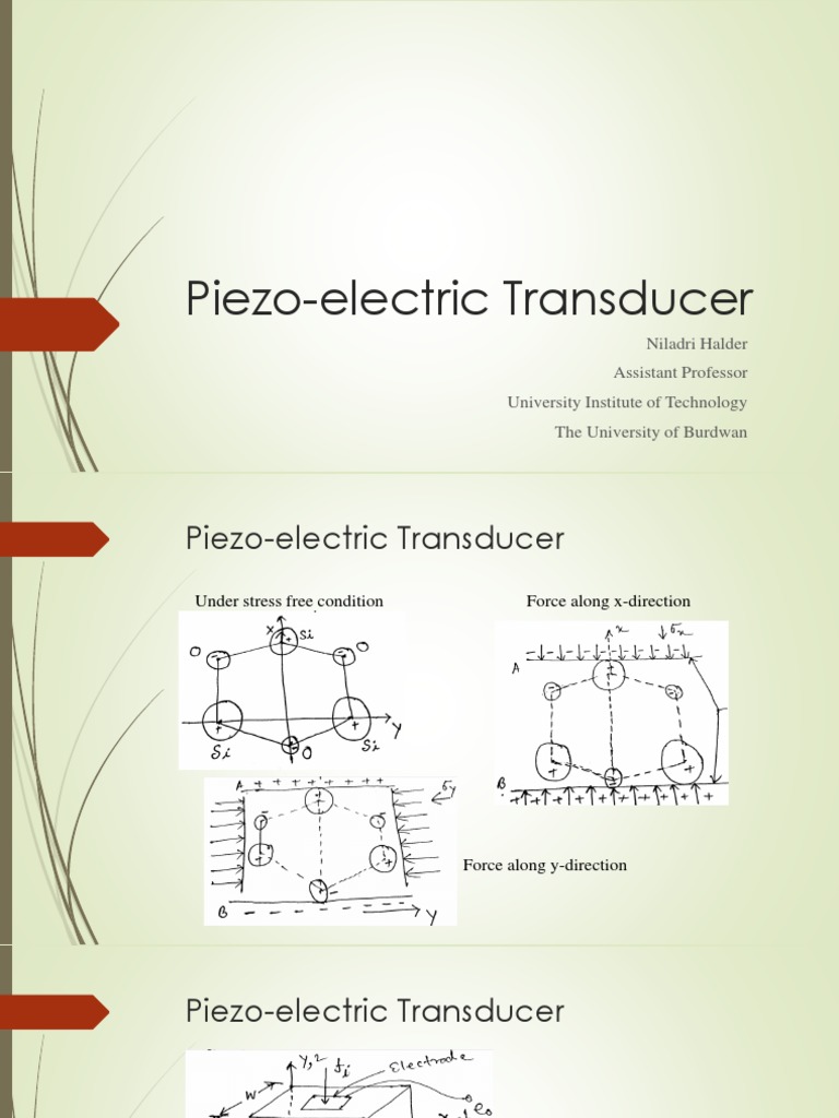 Piezo Electric Transducers - NH | PDF | Science & Mathematics