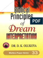 Principes Bibliques d'Interprétation Du Rêve - D. K. Olukoya