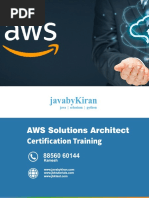 Javabykiran: Aws Solutions Architect