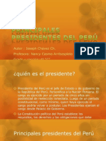 Presidentes Peru