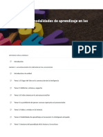 Modulo 3 Las Modalidades de Aprendizaje