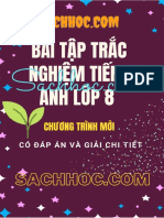 Bài Tập Trắc Nghiệm Tiếng Anh Lớp 8 Chương Trình Mới