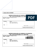 Etiquetas PLP Correios