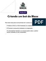 Criando Um Bot Da Blaze