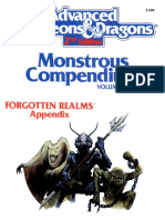 MC3 - Monstrous Compendium - Forgotten Realms Appendix I