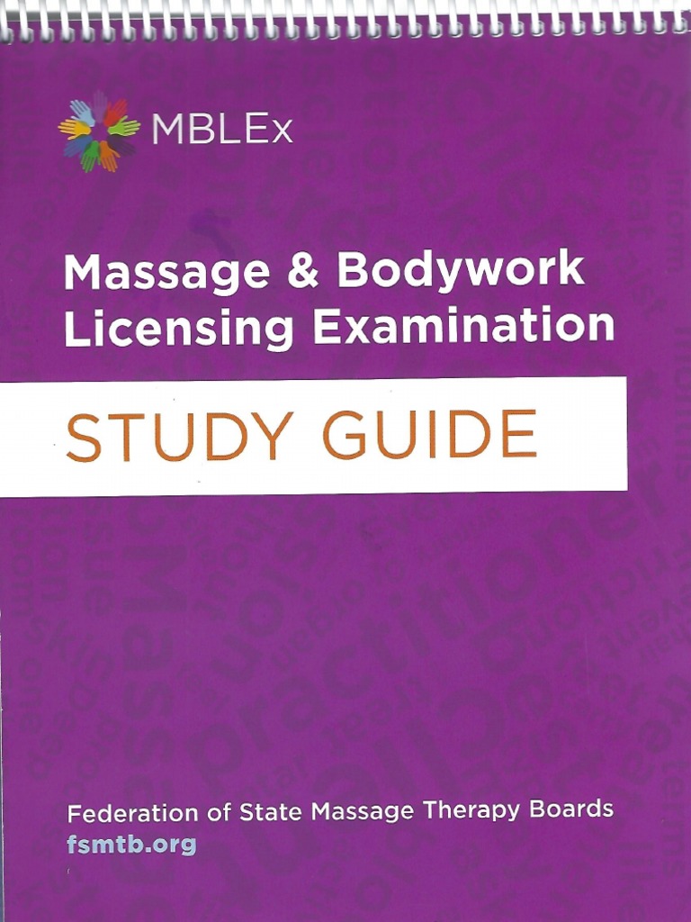 EMBLEX REPASO 2020massage & Bodywork Licensing Exam Study Guide PDF