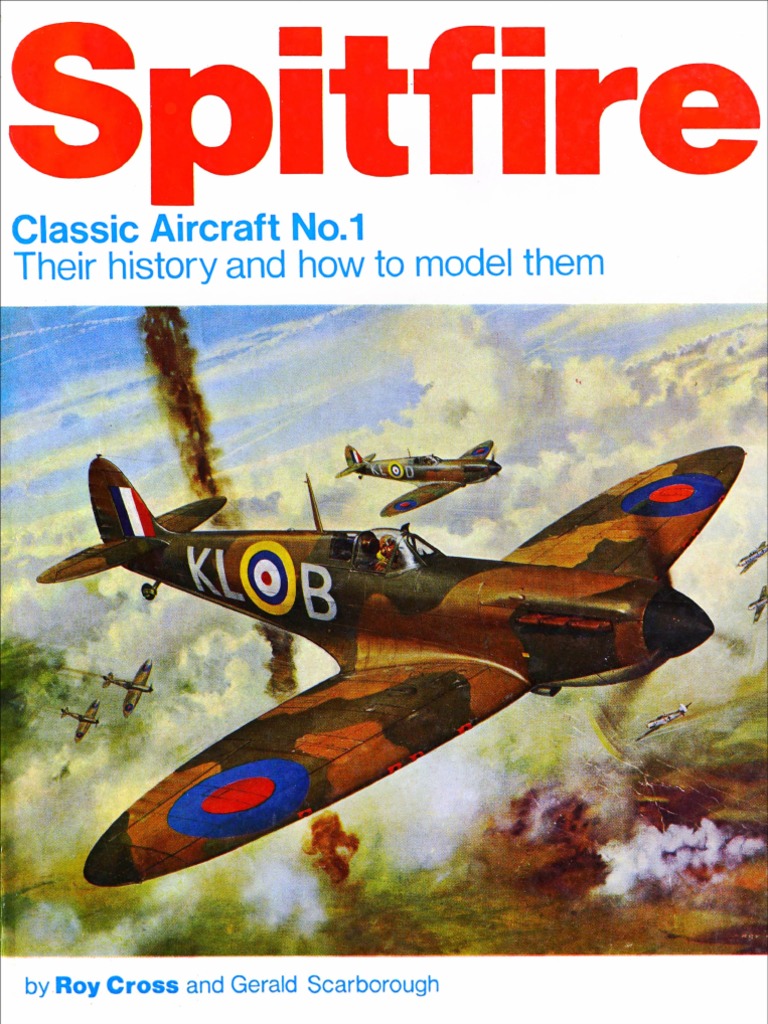 Roy Cross Airfix Spitfire Mk IX & Messerschmitt ME 110 Poster Artwork A3 Print