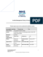 Conflict Management Policy and Procedures