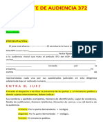 TRAMITE DE AUDIENCIA - GENERAL 18 de Abril