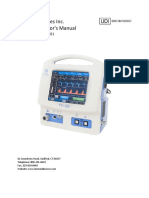 Bio-Med Devices Inc. TV-100 Operator's Manual: Catalog Number: 5501 Revision: 041122