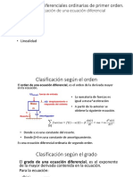 Clasificación de Una Ecuación Diferencial-Operador