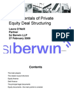 Private Equity Deal Structure