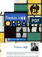 Programa de Fiestas Barrio Orba 2011