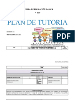 Plan de Tutoria