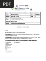 Module 5. Methods of Cooking