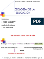 NIVELES DE ANÁLISIS DE LA SOCIOLOGÍA DE LA EDUCACIÓN - PPSX